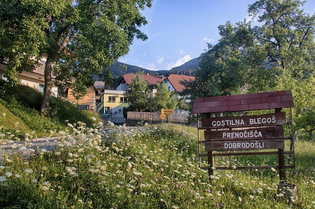 Gostilna Pension Blegos Poljane nad Škofjo Loko Εξωτερικό φωτογραφία